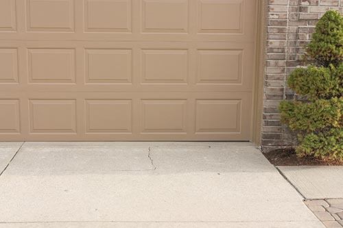Uneven Garage Concrete in Long Island